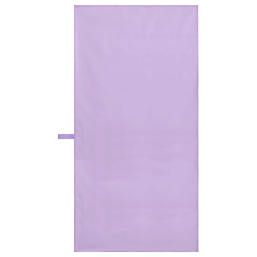 Sporthanddoeken 2 pcs Paars 100 x 50 cm Polyester en polyamide