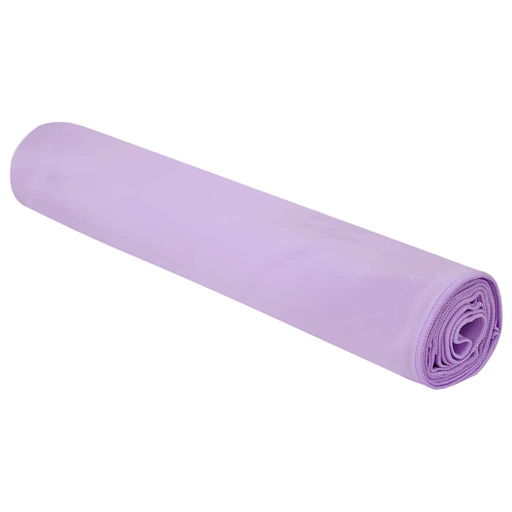 Sporthanddoeken 2 pcs Paars 180 x 90 cm Polyester en polyamide