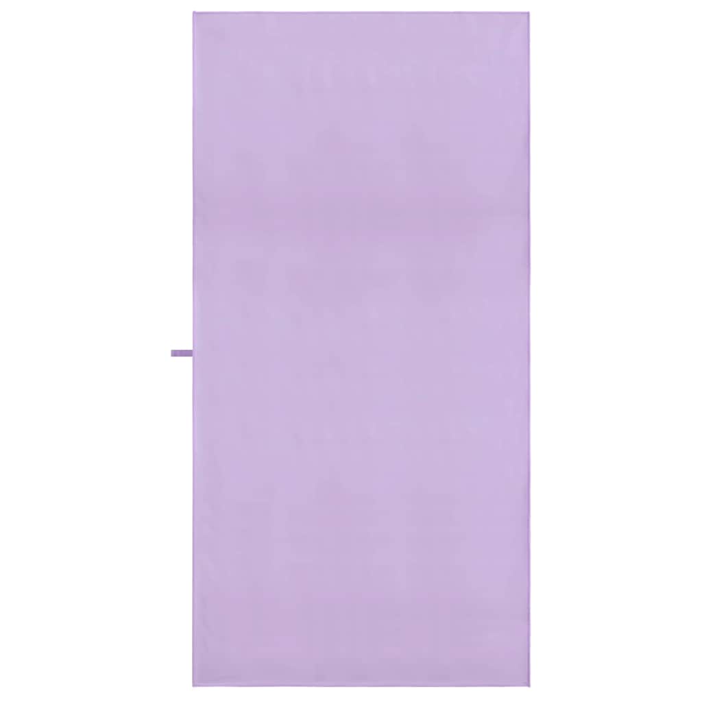 Sporthanddoeken 2 pcs Paars 180 x 90 cm Polyester en polyamide