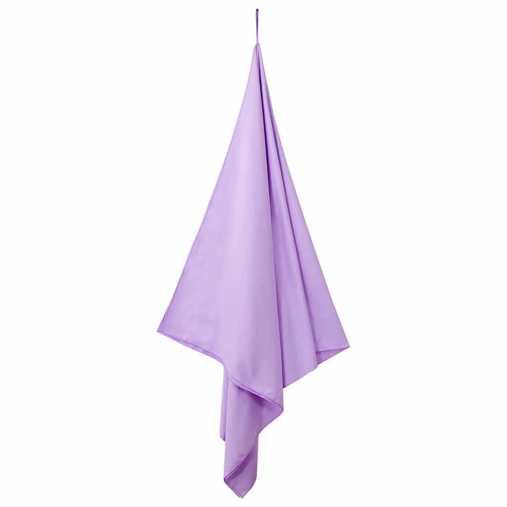 Sporthanddoeken 2 pcs Paars 200 x 100 cm Polyester en polyamide
