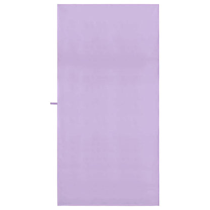 Sporthanddoeken 2 pcs Paars 200 x 100 cm Polyester en polyamide