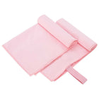 Sports towels 2 pcs Pink 50 x 30 cm Polyester and polyamide