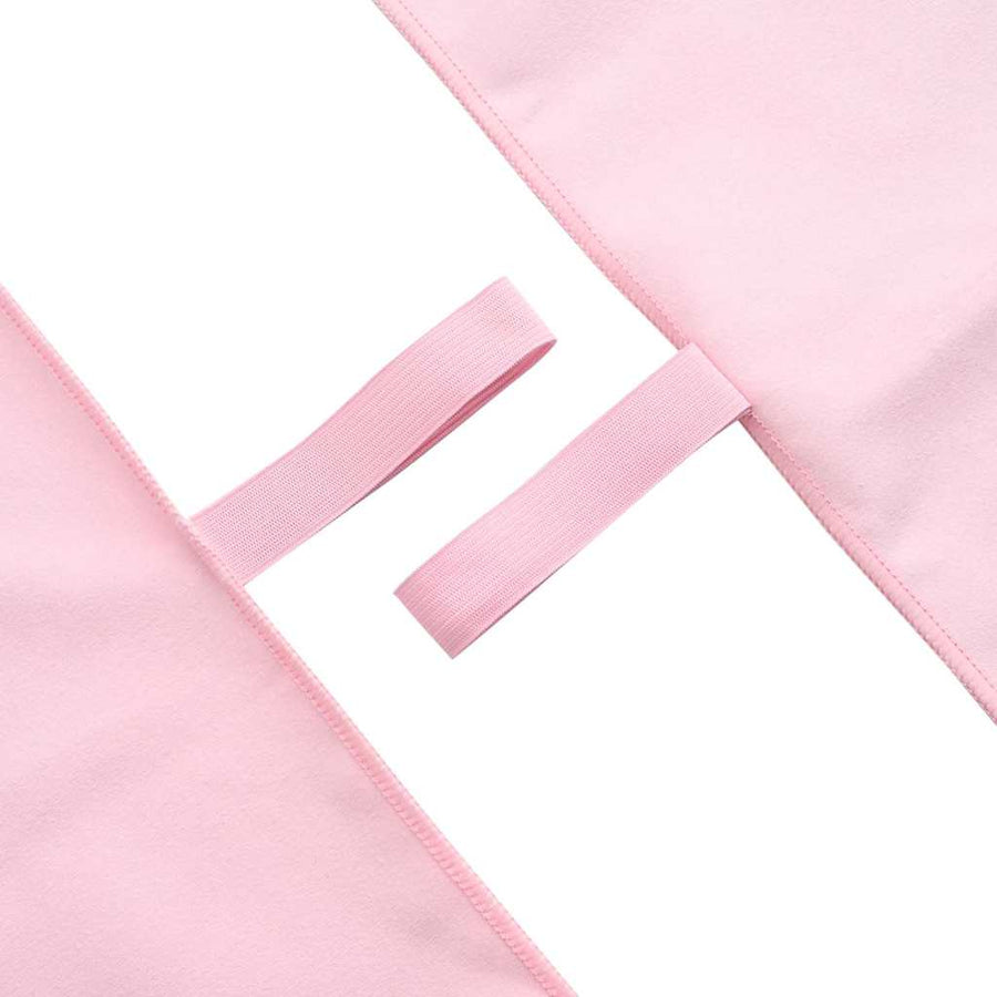 Sporthanddoeken 2 pcs Roze 100 x 50 cm Polyester en polyamide