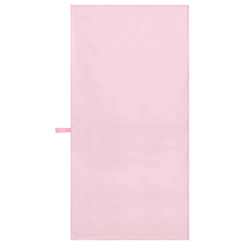 Sporthanddoeken 2 pcs Roze 100 x 50 cm Polyester en polyamide