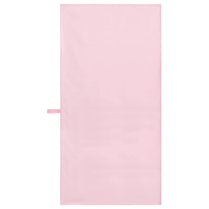 Sporthanddoeken 2 pcs Roze 100 x 50 cm Polyester en polyamide