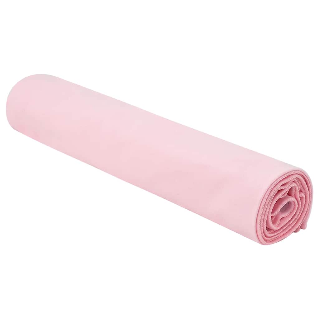 Sporthanddoeken 2 pcs Roze 140 x 70 cm Polyester en polyamide