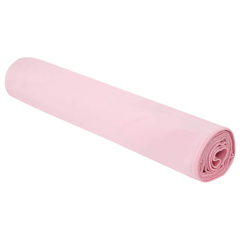 Sporthanddoeken 2 pcs Roze 200 x 100 cm Polyester en polyamide