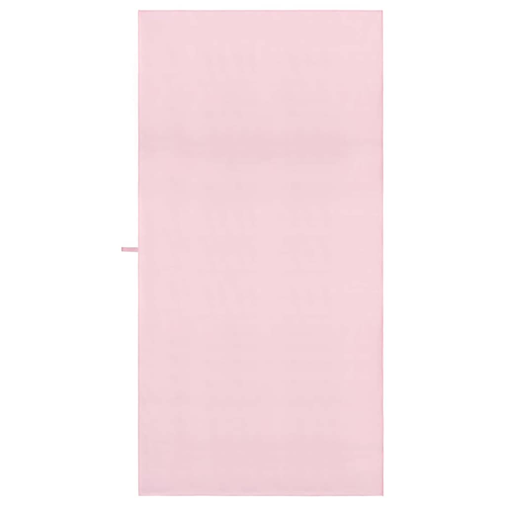 Sporthanddoeken 2 pcs Roze 200 x 100 cm Polyester en polyamide