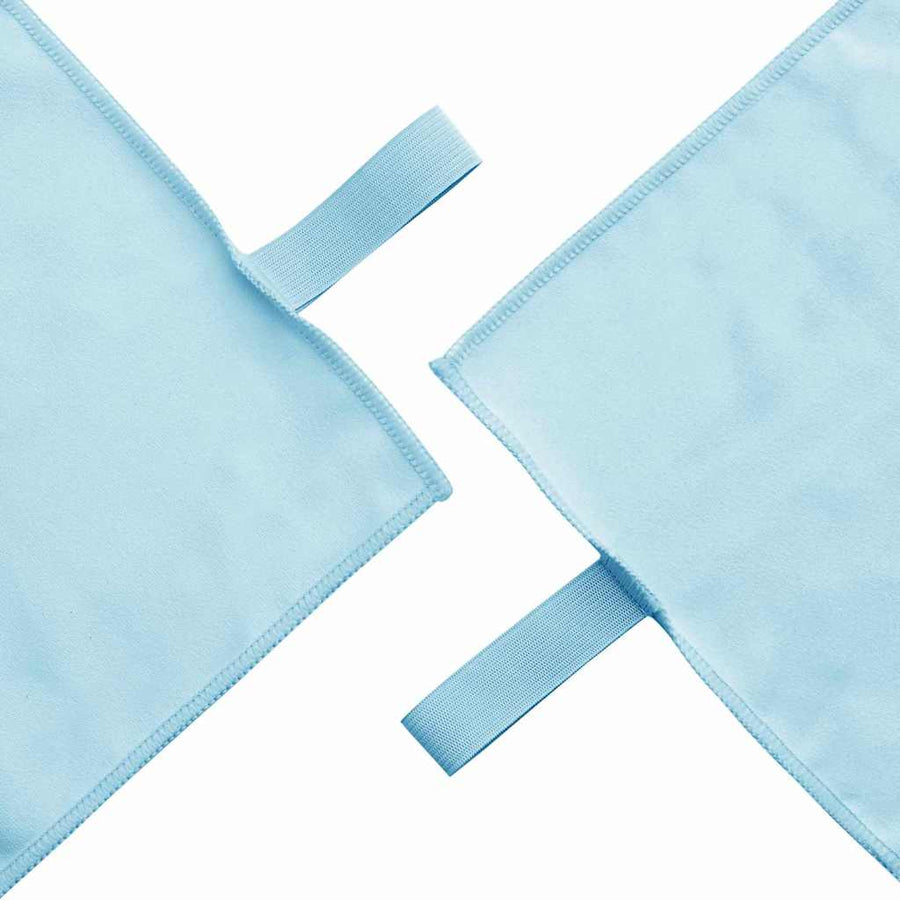 Set van Sporthanddoeken Anders Blauw Stof