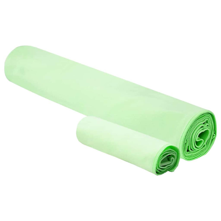 Set van Sporthanddoeken Anders Groen Stof