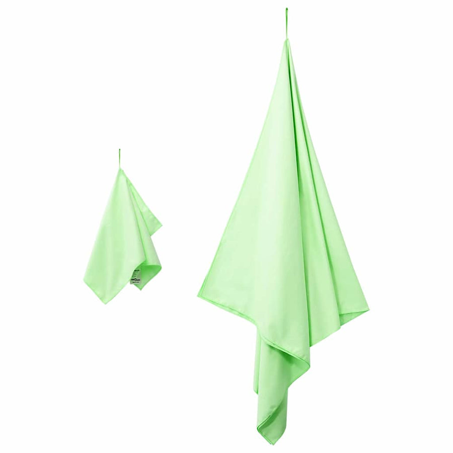 Set van Sporthanddoeken Anders Groen Stof