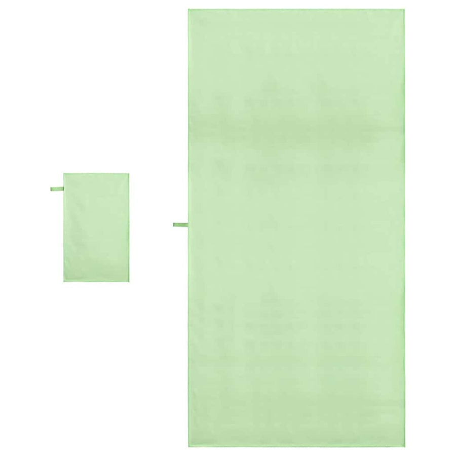 Set van Sporthanddoeken Anders Groen Stof