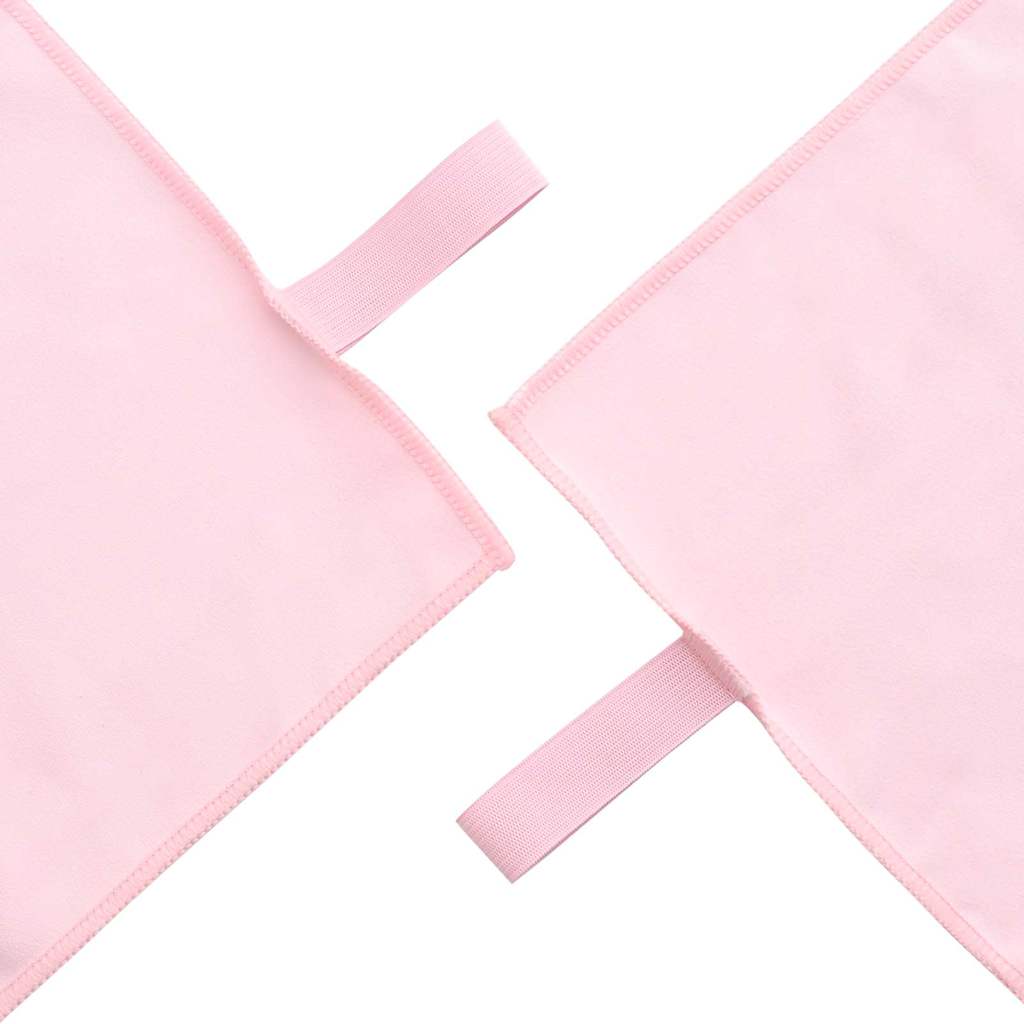 Set van Sporthanddoeken Anders Roze Stof