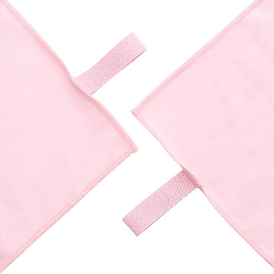 Set van Sporthanddoeken Anders Roze Stof