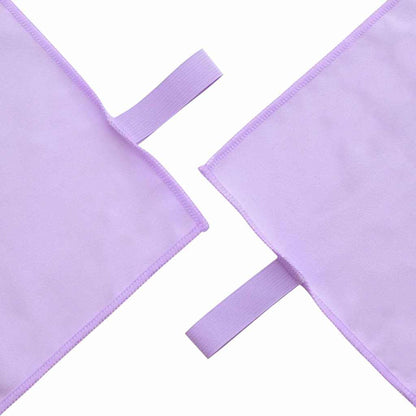Set van Sporthanddoeken 3 pcs Paars Polyester en Polyamide