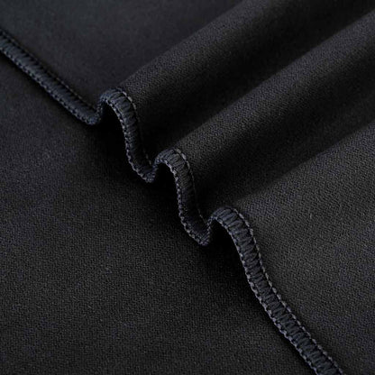 Buiten Stoel Handdoeken 2 pcs Zwart 130 x 60 cm