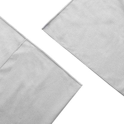 Buiten Stoel Handdoeken 2 pcs Grijs 130 x 60 cm