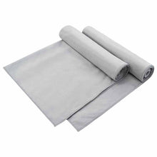 Buiten Stoel Handdoeken 2 pcs Grijs 130 x 60 cm