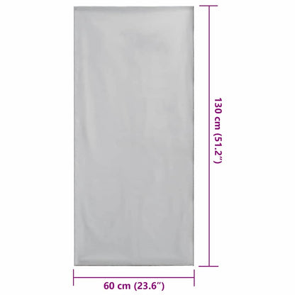 Buiten Stoel Handdoeken 2 pcs Grijs 130 x 60 cm