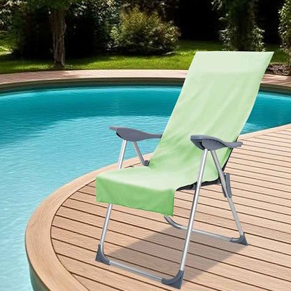 Buiten Stoel Handdoeken 2 pcs Blauw 130 x 60 cm