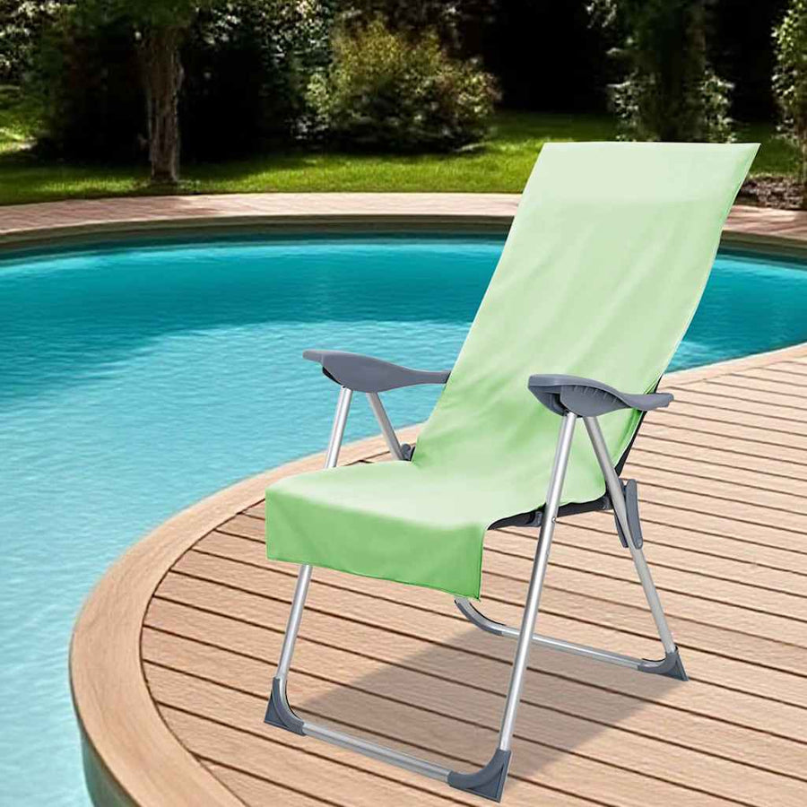 Buiten Stoel Handdoeken 2 pcs Blauw 130 x 60 cm