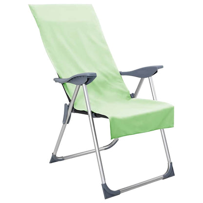Buiten Stoel Handdoeken 2 pcs Blauw 130 x 60 cm