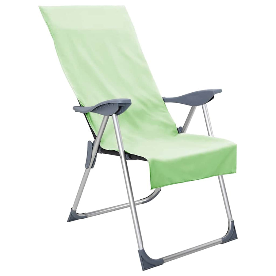 Buiten Stoel Handdoeken 2 pcs Blauw 130 x 60 cm