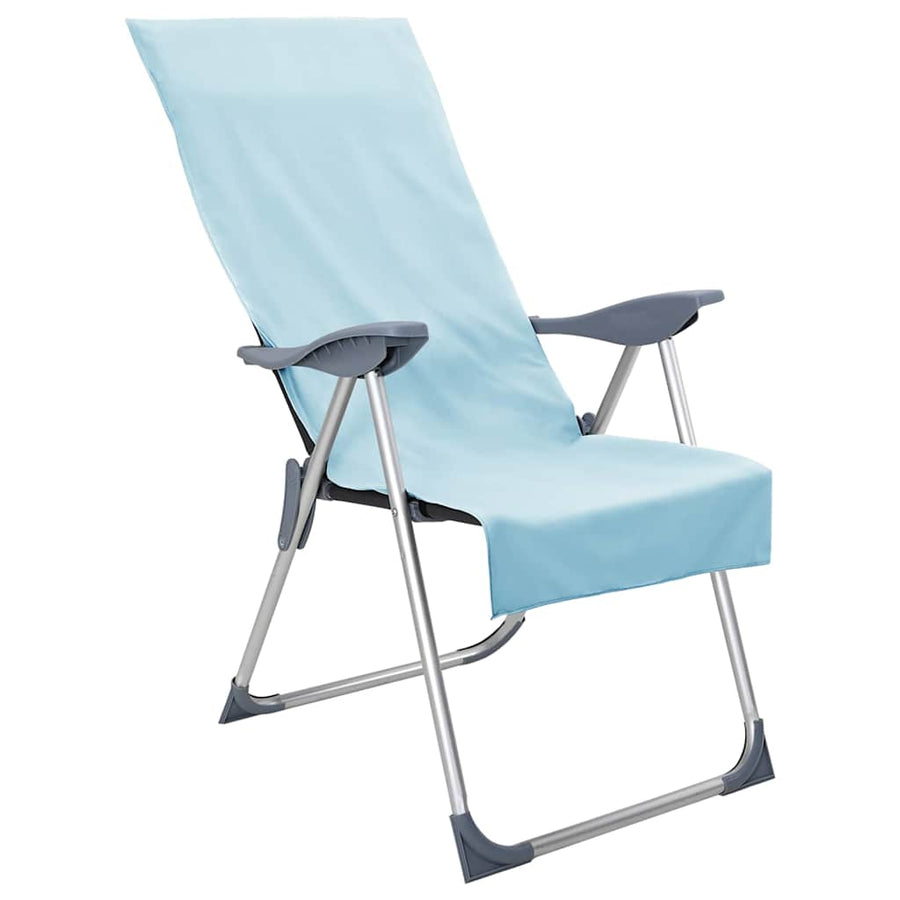 Buiten Stoel Handdoeken 2 pcs Groen 130 x 60 cm