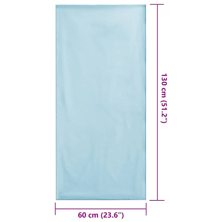 Buiten Stoel Handdoeken 2 pcs Groen 130 x 60 cm
