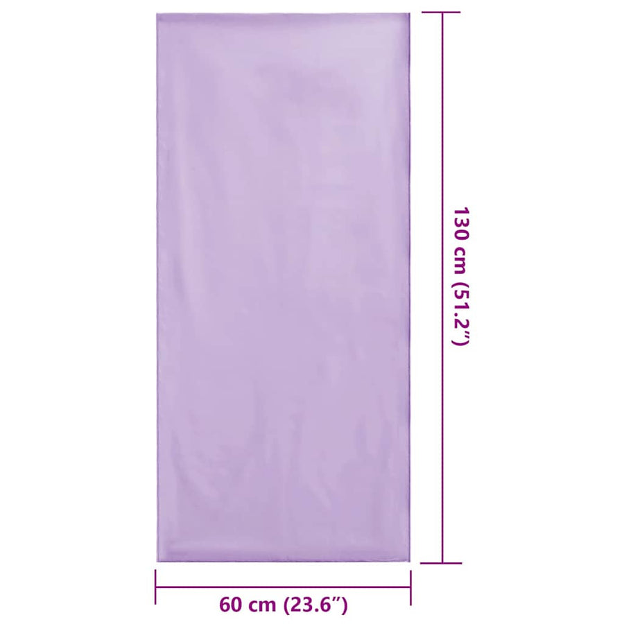 Buiten Stoel Handdoeken 2 pcs Paars 130 x 60 cm