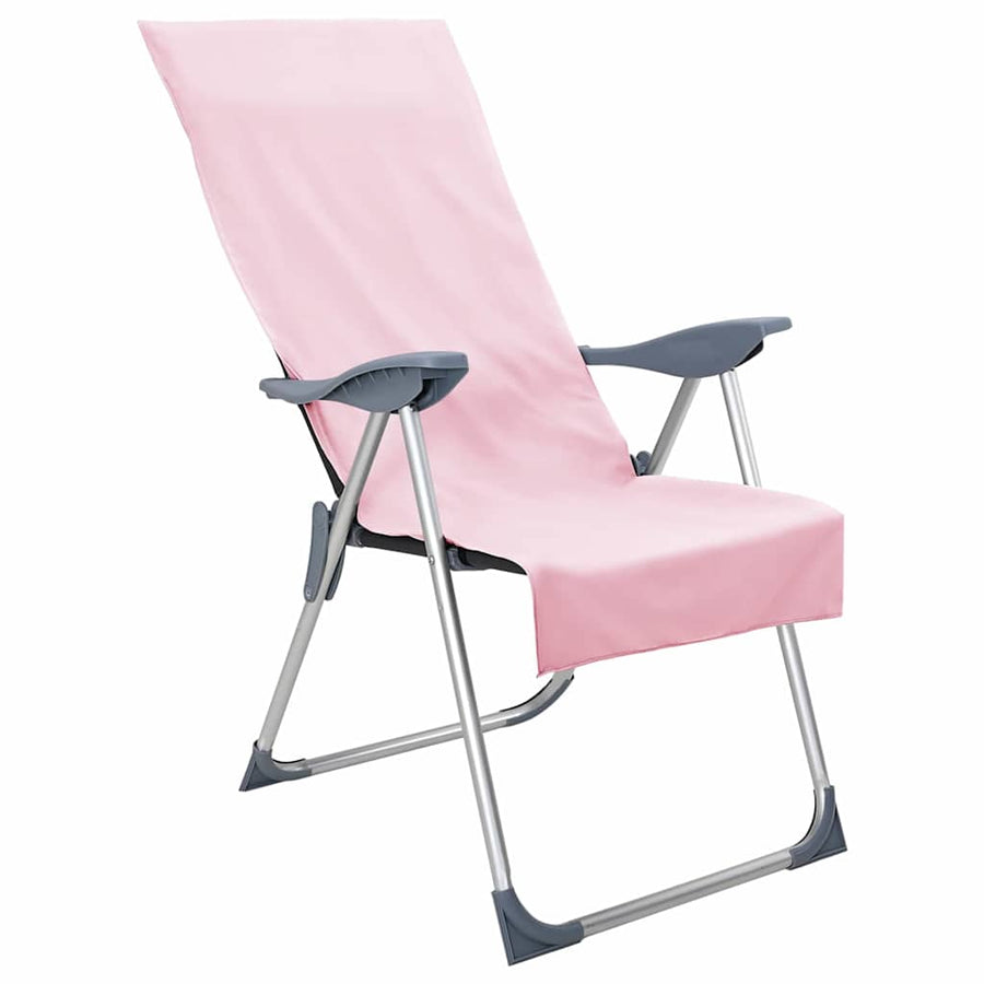 Buiten Stoel Handdoeken 2 pcs Roze 130 x 60 cm