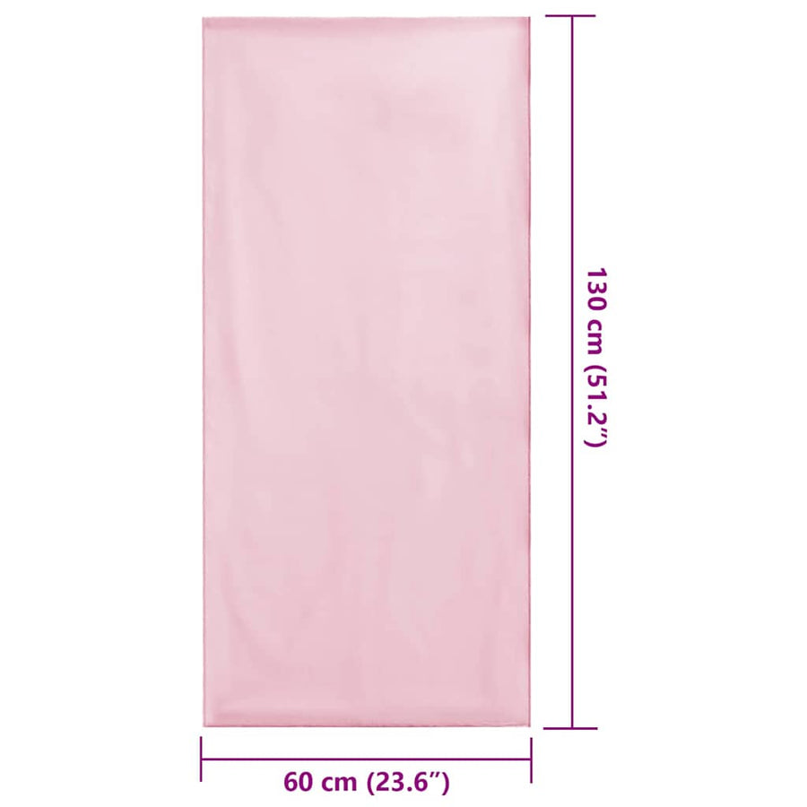 Buiten Stoel Handdoeken 2 pcs Roze 130 x 60 cm