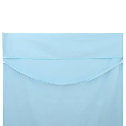 Ligbedhanddoeken 2 pcs Blauw 210 x 75 cm Polyester en Polyamide