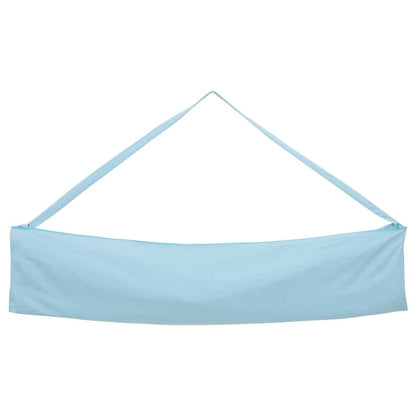 Ligbedhanddoeken 2 pcs Blauw 210 x 75 cm Polyester en Polyamide