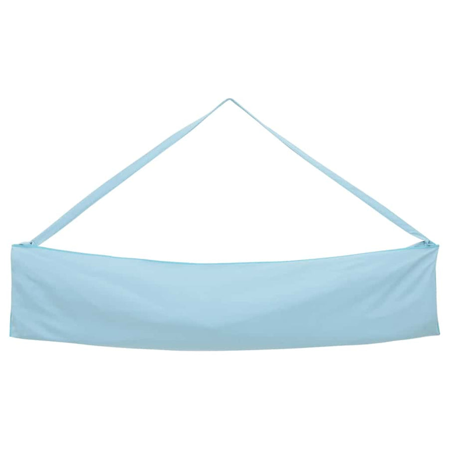 Ligbedhanddoeken 2 pcs Blauw 210 x 75 cm Polyester en Polyamide