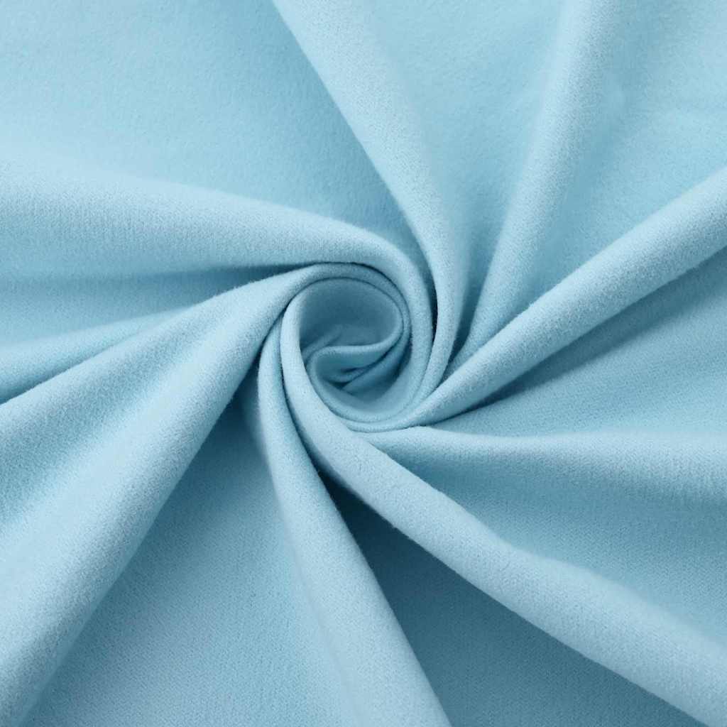 Ligbedhanddoeken 2 pcs Blauw 210 x 75 cm Polyester en Polyamide