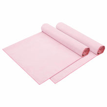 Ligbedhanddoeken 2 pcs Roze 210 x 75 cm Polyester en Polyamide