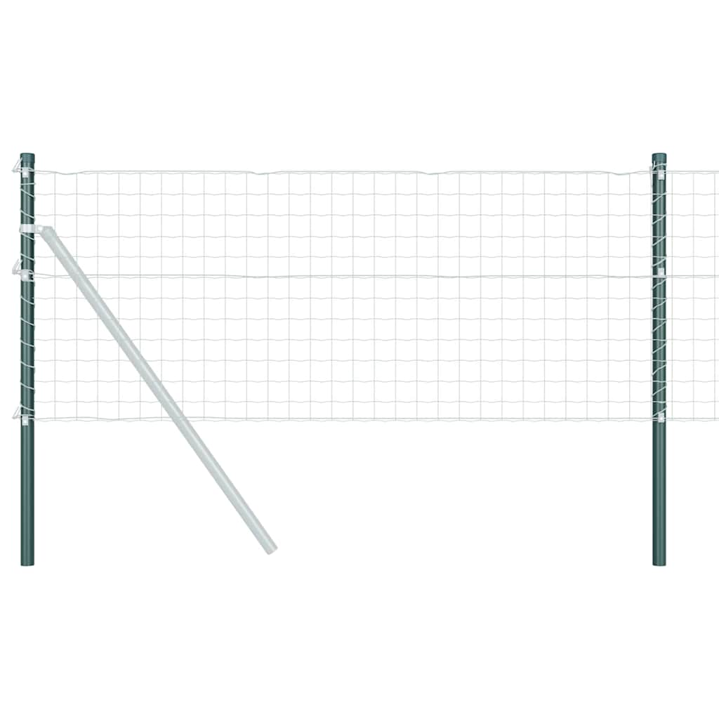 Hekpalen 12 pcs Groen 60 cm Poedergecoat staal