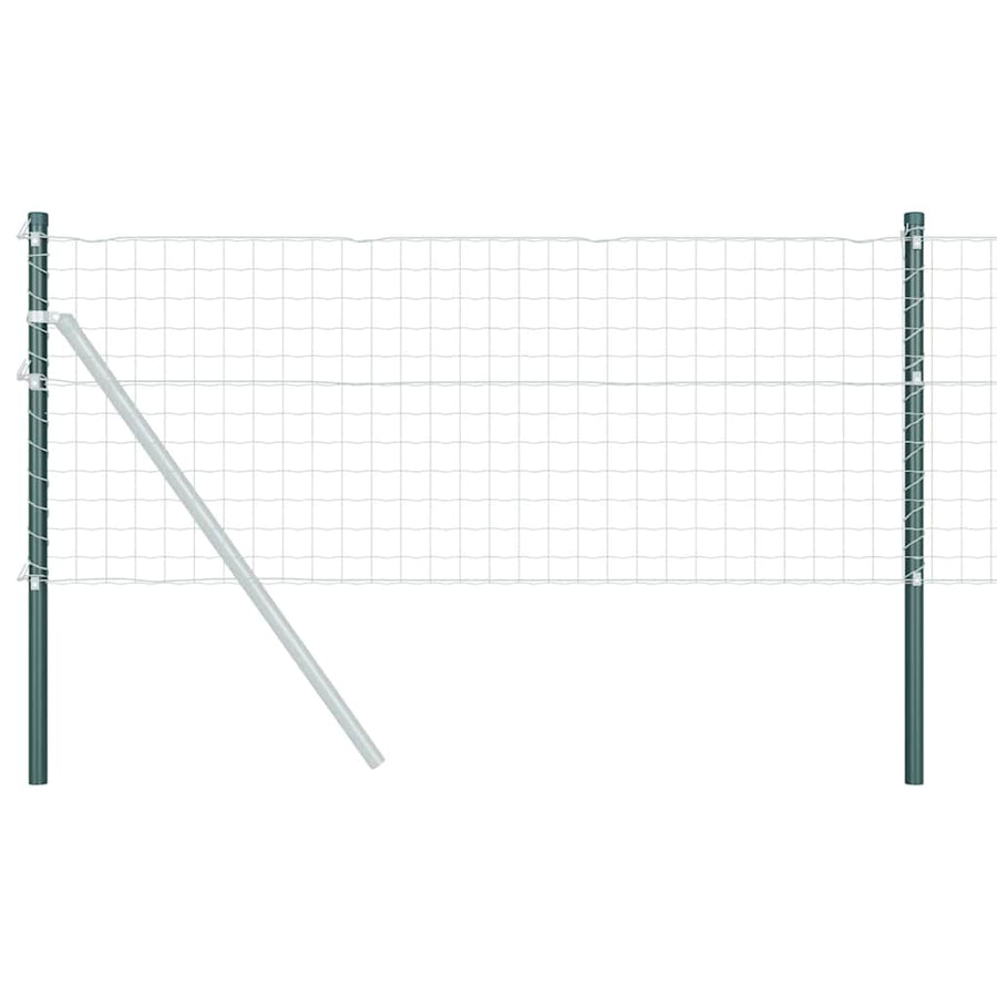 Hekpalen 2 pcs Groen 70 cm Poedergecoat staal
