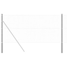 Hekpalen 2 pcs Grijs 180 cm Poedergecoat staal