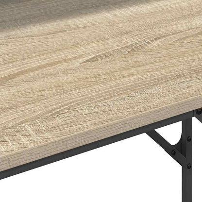 Bureau Sonoma eiken 100 x 50 x 86.5 cm Bewerkt hout