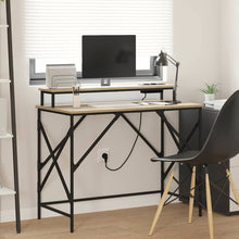 Bureau Sonoma eiken 100 x 50 x 86.5 cm Bewerkt hout