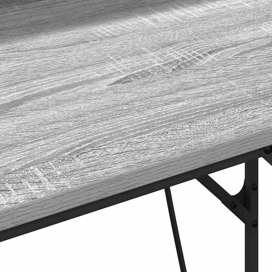 Bureau Grijs sonoma 100 x 50 x 86.5 cm Bewerkt hout