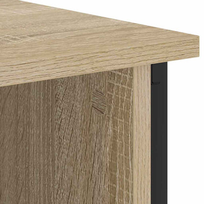 Nachtkastje 2 pcs Sonoma eiken 38 x 31 x 61 cm Bewerkt hout