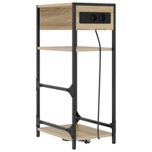 Nachtkastje met lade Sonoma eiken 40 x 27 x 76 cm Bewerkt hout