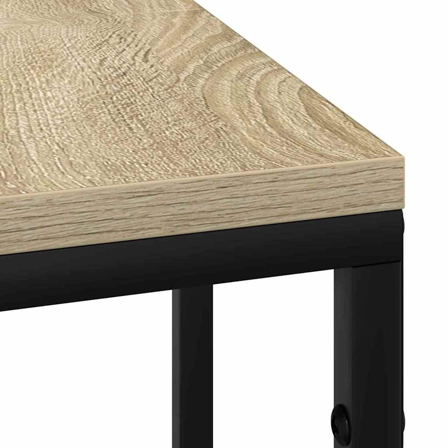 Nachtkastje Sonoma eiken 41.5 x 26 x 60.5 cm Bewerkt hout