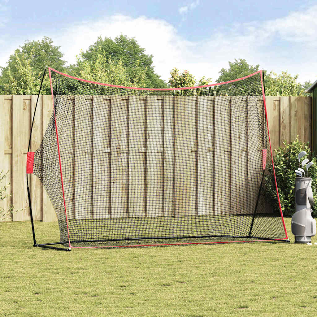 Golf Trainingshulpmiddelen Zwart 314 x 92 x 214 cm Polyester