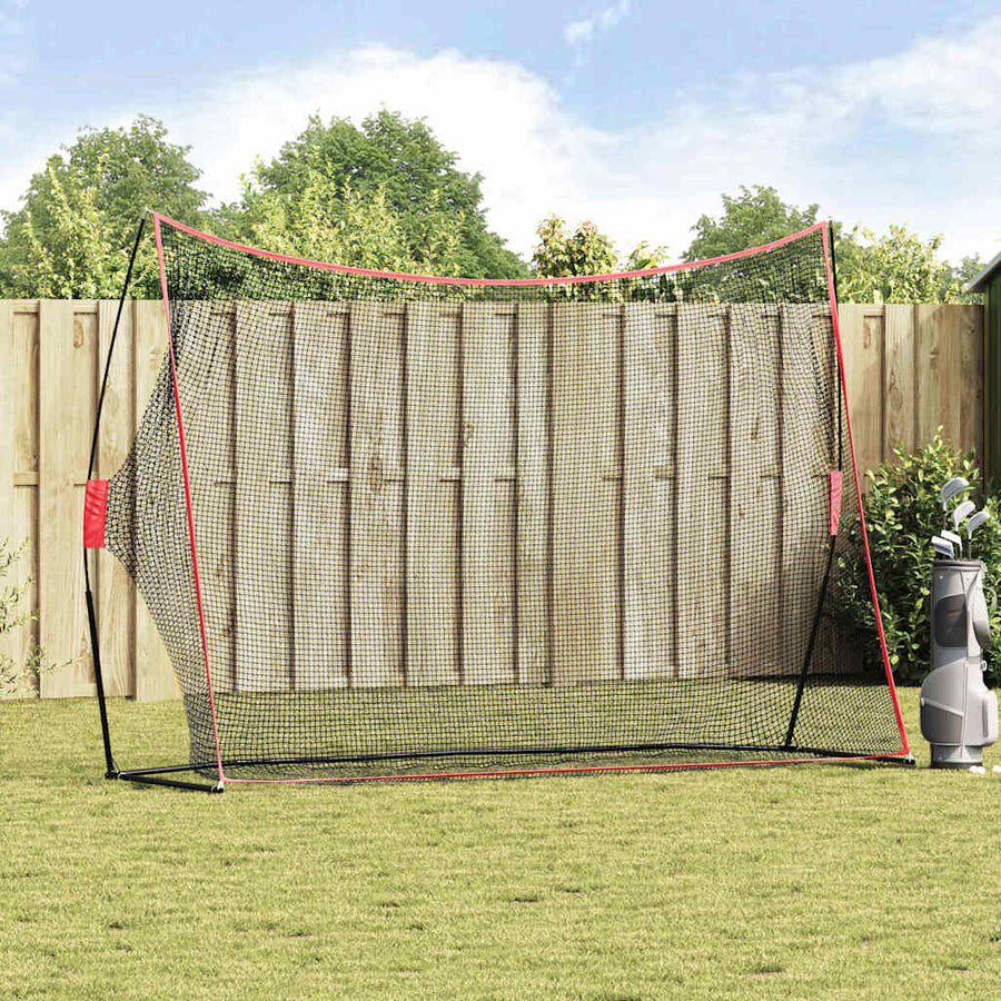 Golf Trainingshulpmiddelen Zwart 314 x 92 x 214 cm Polyester