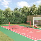 Tennis Net Black and Red 301 x 90.5 x 87 cm Polyester