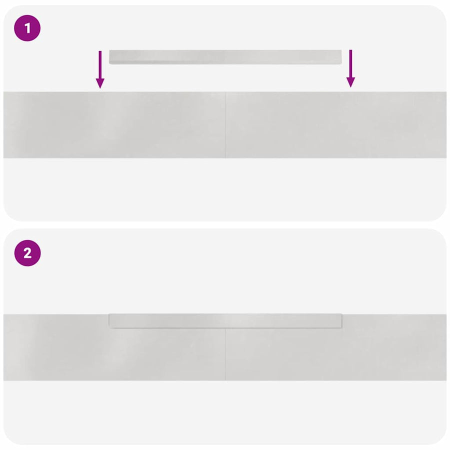 Tuin Grasperkafwerking 4 pcs Zilver 450 x 10 cm Roestvrij staal